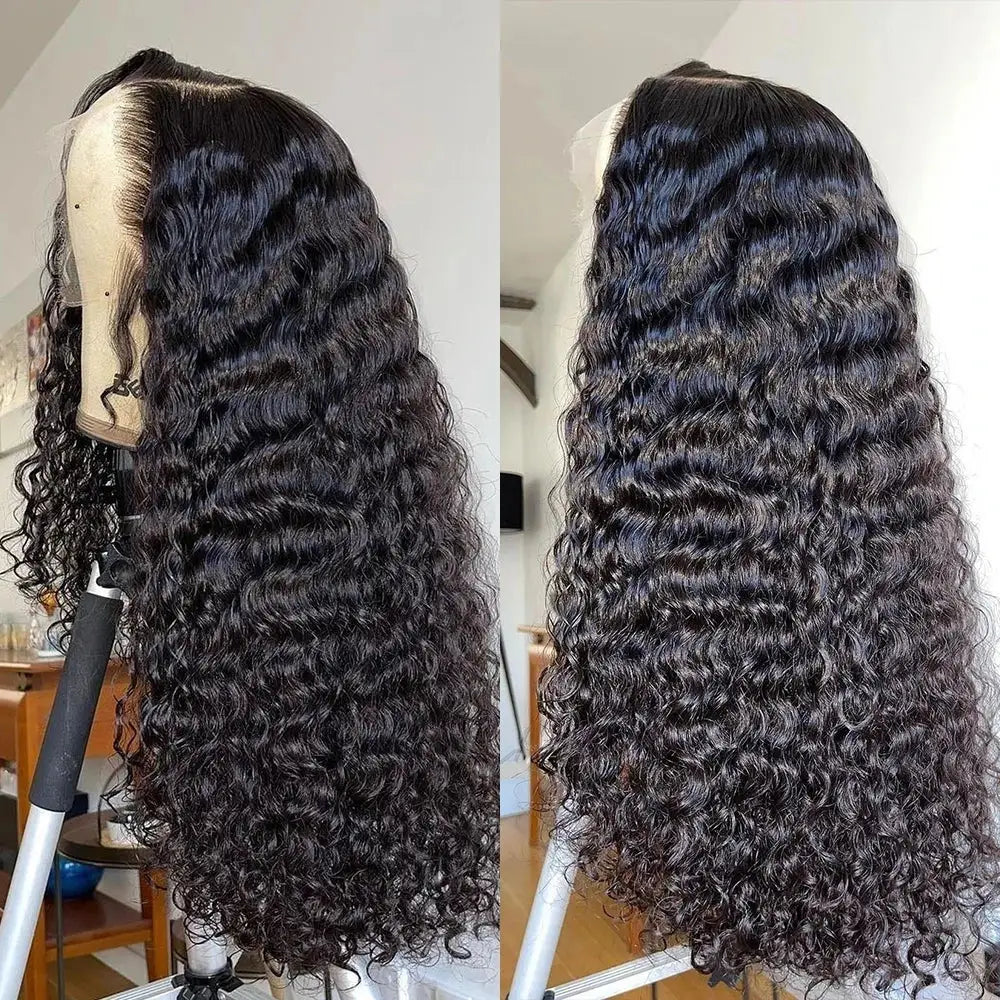 Transform Your Look with New Deep Wave Lace Wigs at QueenAfro