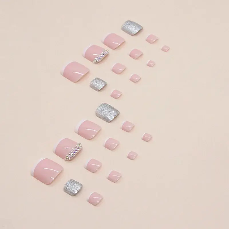 Transform Your Look with Our Blaster Square Toenail Collection - QHF065