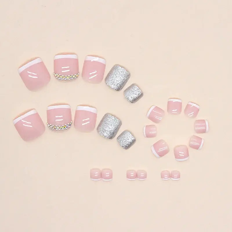 Transform Your Look with Our Blaster Square Toenail Collection - QHF065