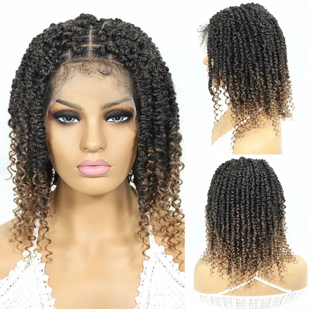 Transform Your Look with Passion Twist Braided Wigs and New Arrivals - T27 / 12INCHES / Lace Front | 150%