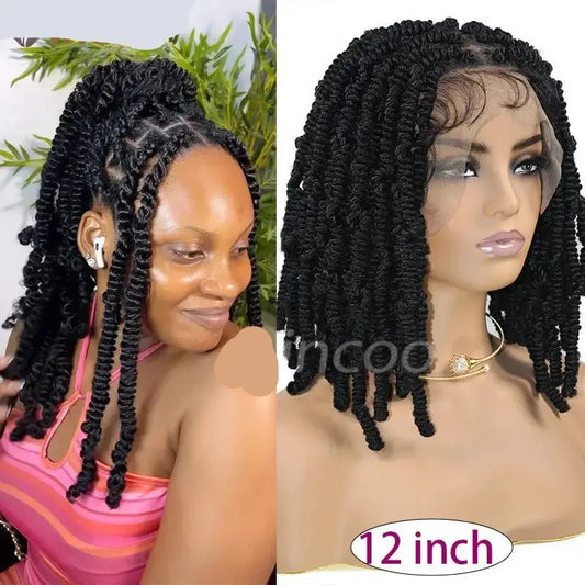 Transform Your Look with Stylish Braided Wigs and Accessories - 1B 1