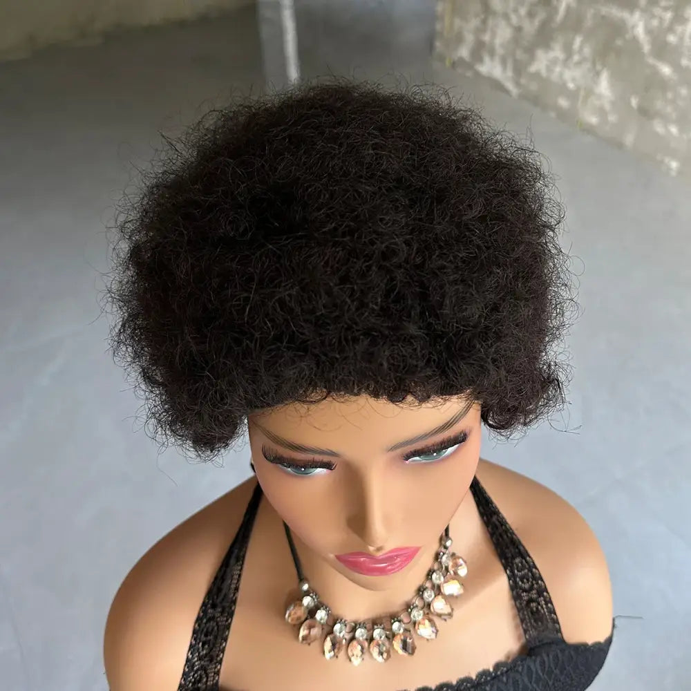 Trendy Afro Curly Brazilian Wigs for Radiant Style and Confidence