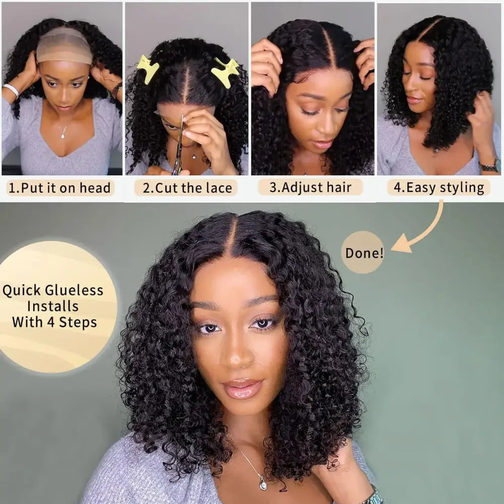 Trendy Kinky Curly Bob Wigs for Bold Styles and Ultimate Comfort