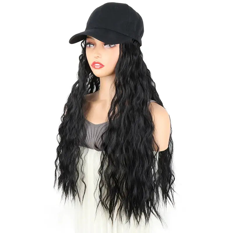 Trendy Kinky Curly Synthetic Wigs for Effortless Style and Confidence - 2