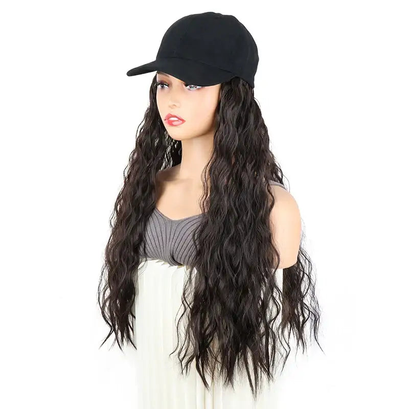 Trendy Kinky Curly Synthetic Wigs for Effortless Style and Confidence - 4