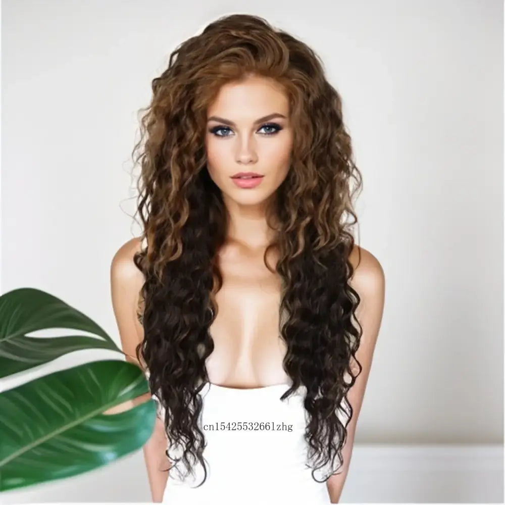 Trendy Long Blonde Curly Wigs for a Fresh Fashion Statement - #10