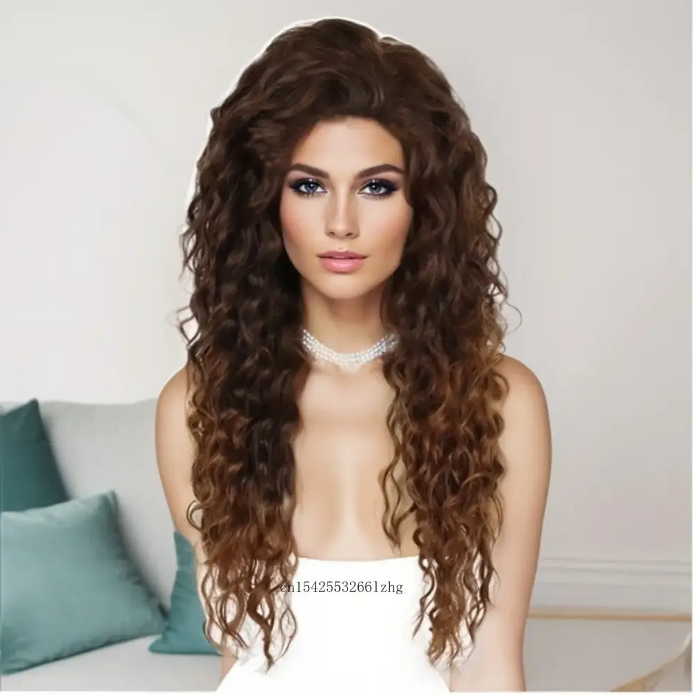 Trendy Long Blonde Curly Wigs for a Fresh Fashion Statement - #12