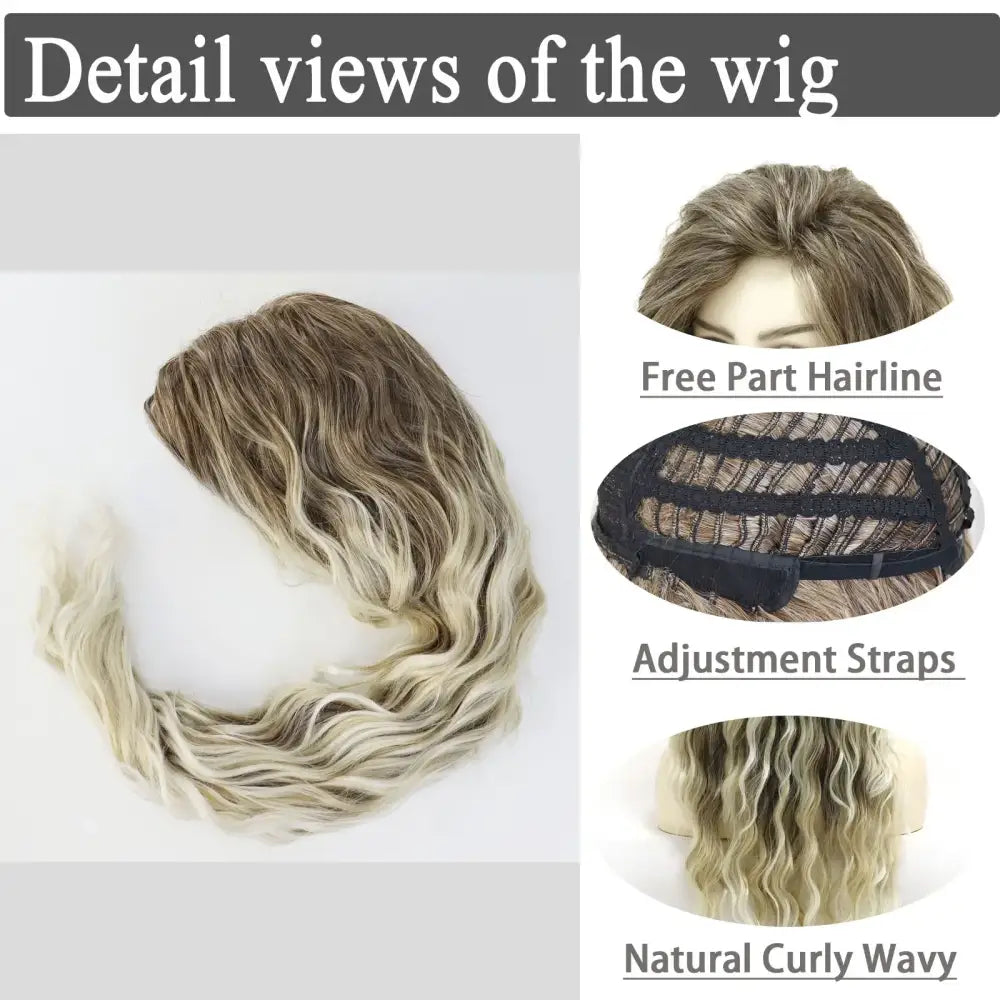 Trendy Long Blonde Curly Wigs for a Fresh Fashion Statement