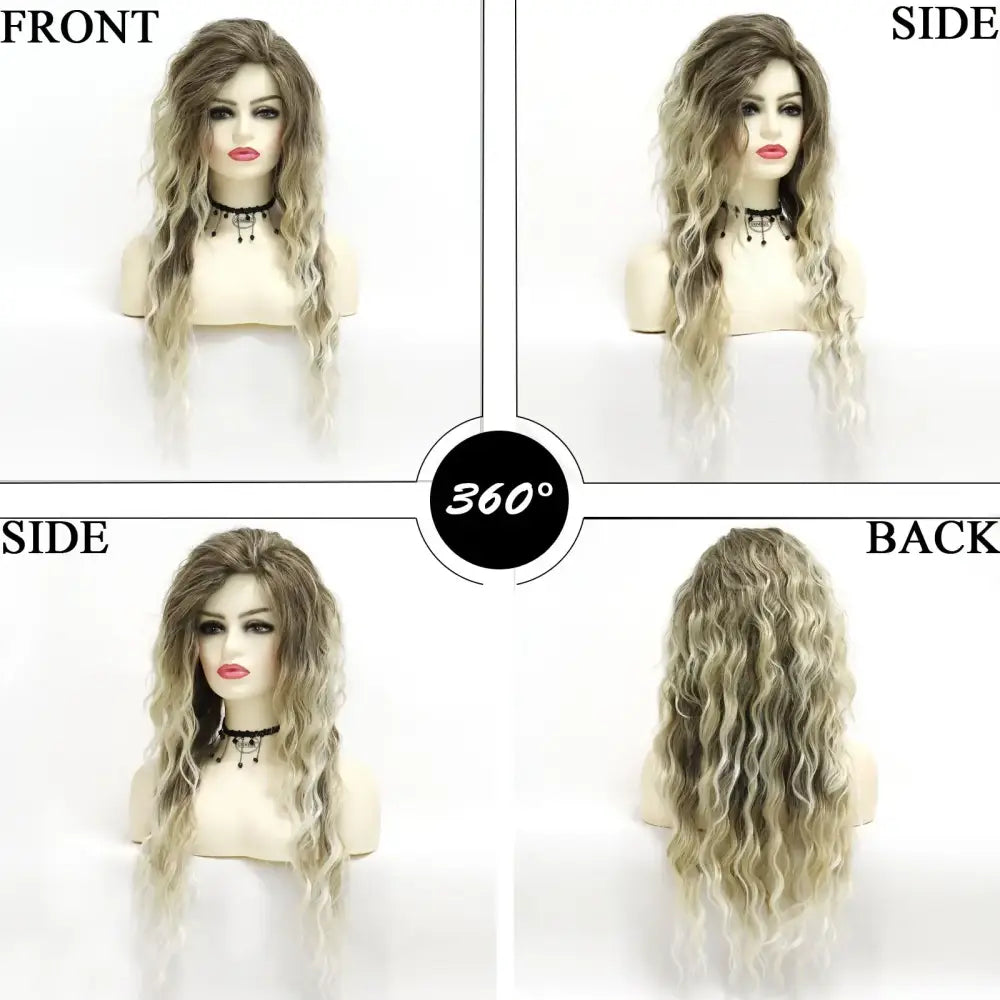 Trendy Long Blonde Curly Wigs for a Fresh Fashion Statement