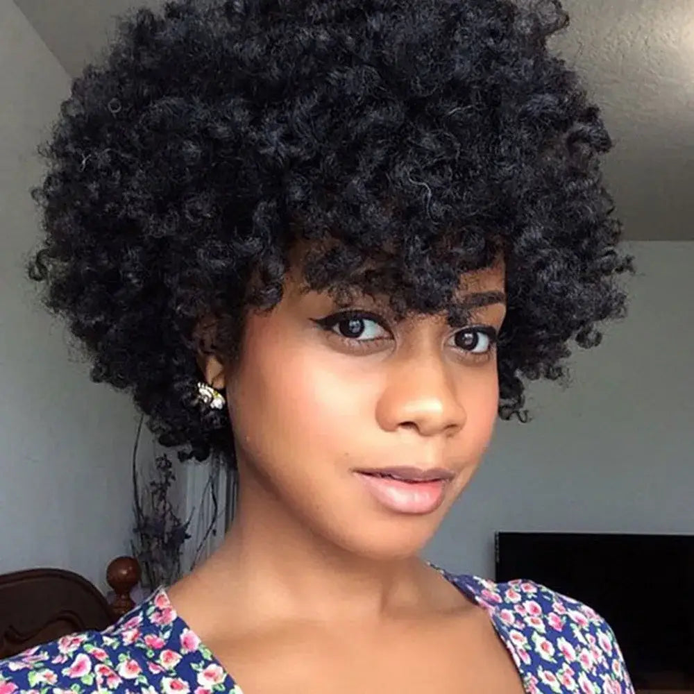 Trendy Short Curly Wigs to Elevate Your Look at QueenAfro.com