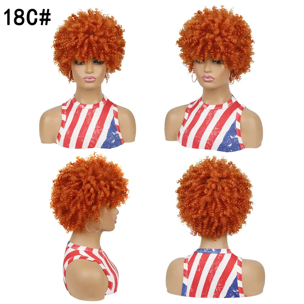 Trendy Short Curly Wigs to Elevate Your Look at QueenAfro.com