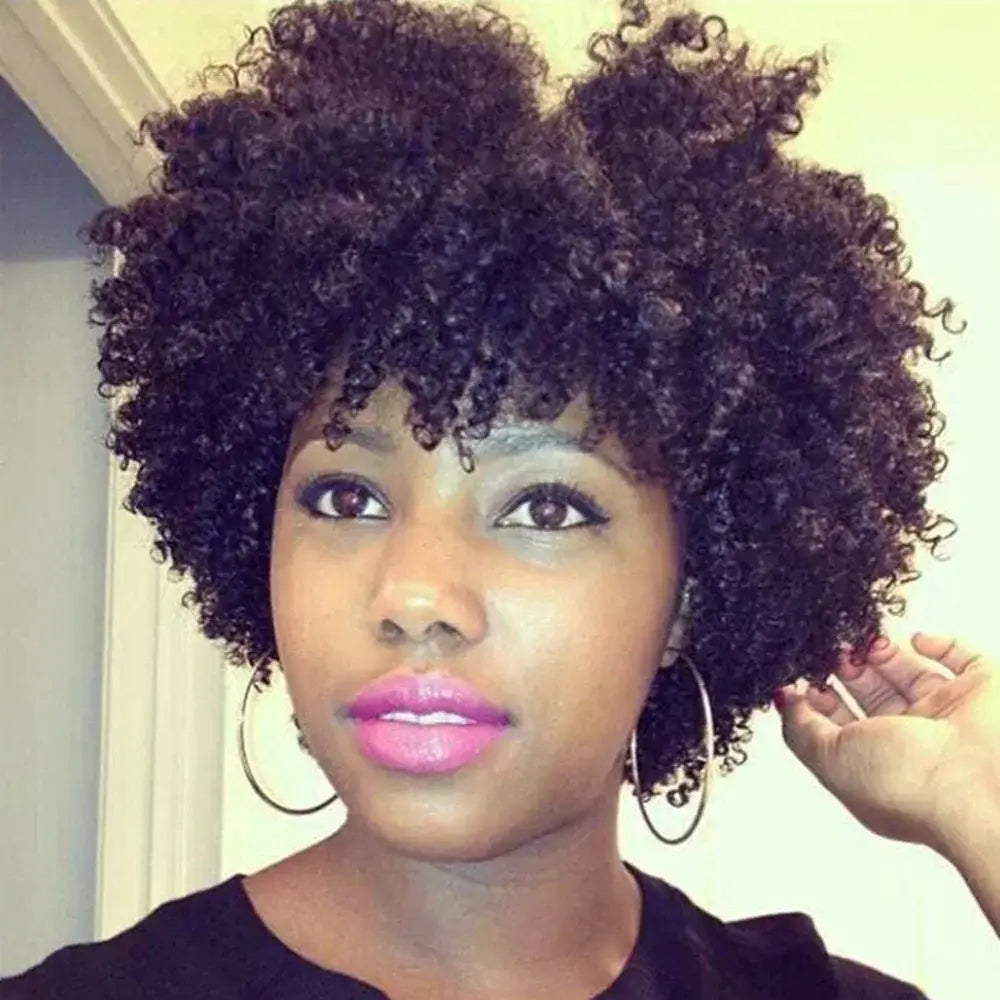 Trendy Short Curly Wigs to Elevate Your Look at QueenAfro.com