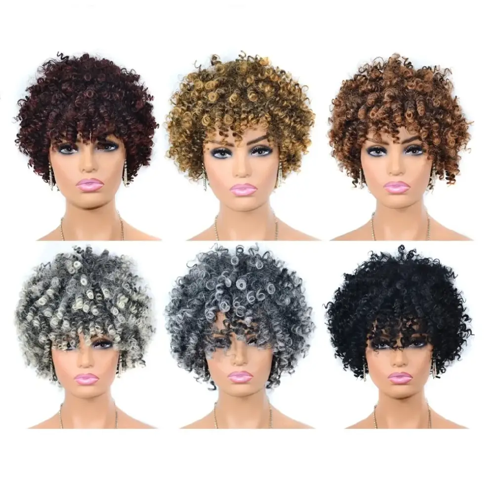 Trendy Short Curly Wigs to Elevate Your Look at QueenAfro.com