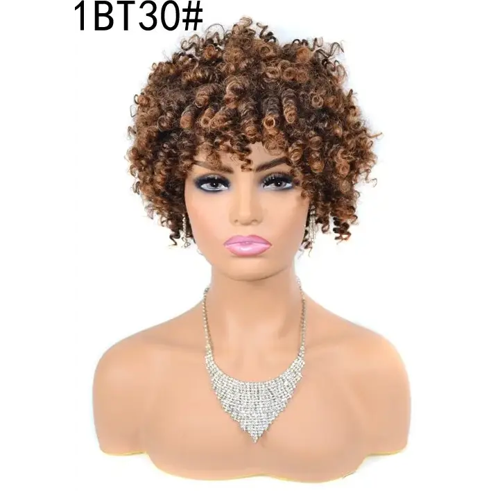 Trendy Short Curly Wigs to Elevate Your Look at QueenAfro.com - 1BT30