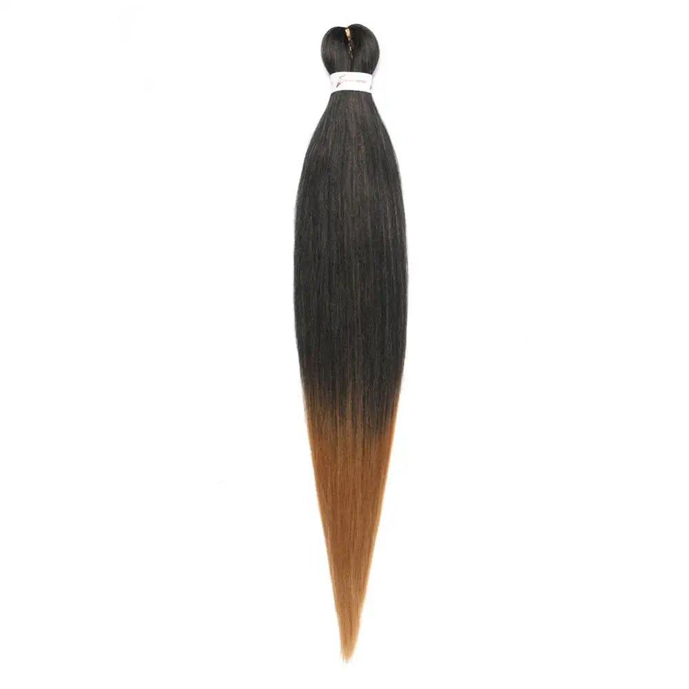 Trendy Wigs and Pre-Stretched Braiding Hair for Effortless Elegance - T1B27 / 26inches