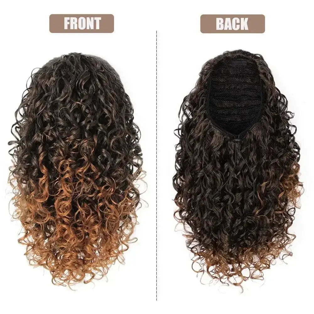 Trendy Wigs: Embrace Uniqueness with Kinky Curly Styles - T1B-30 / 14inch