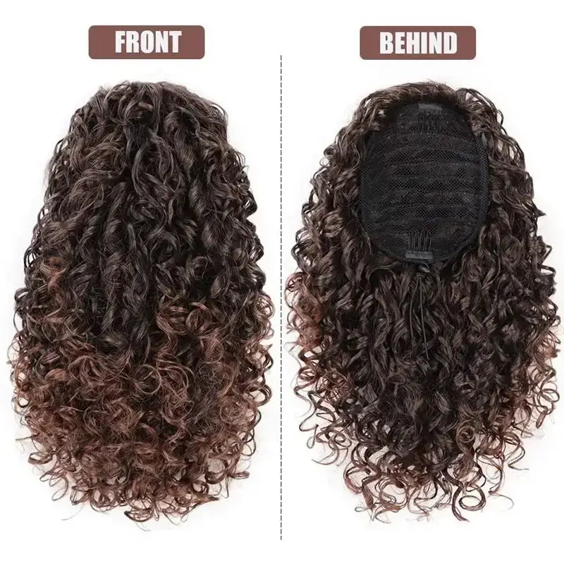 Trendy Wigs: Embrace Uniqueness with Kinky Curly Styles - T1B-33 / 14inch