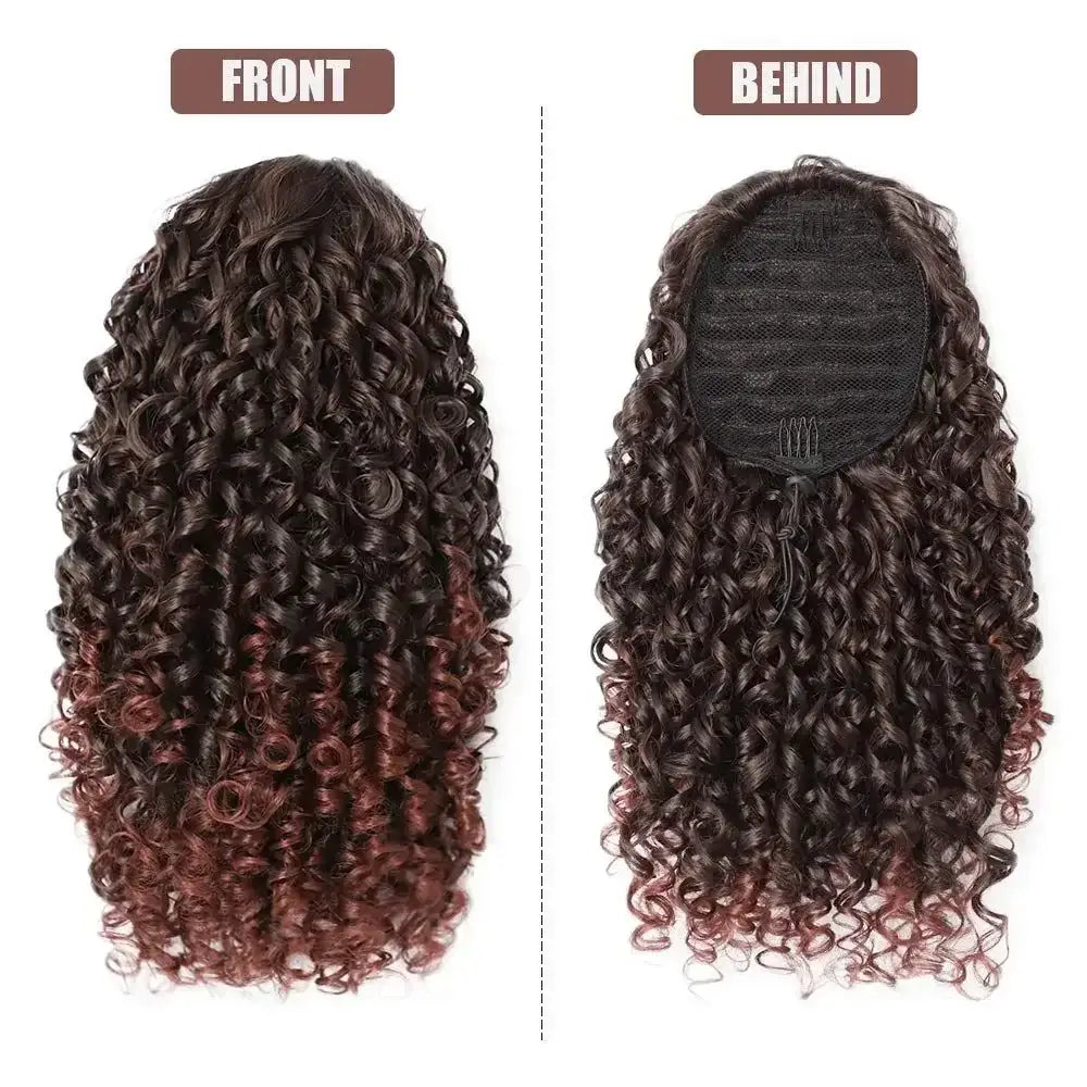 Trendy Wigs: Embrace Uniqueness with Kinky Curly Styles - T1B-35-55 / 14inch