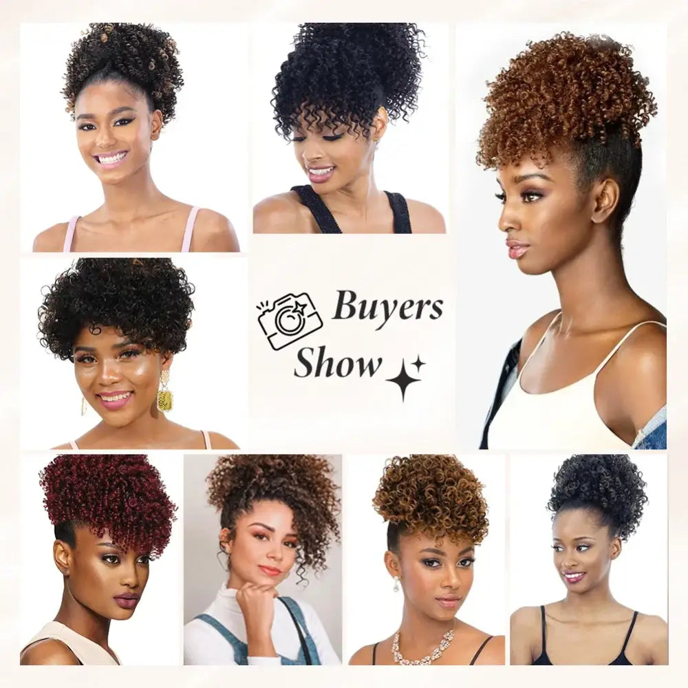 Trendy Wigs: Explore Our Afro Puff Drawstring & Fresh Styles Today