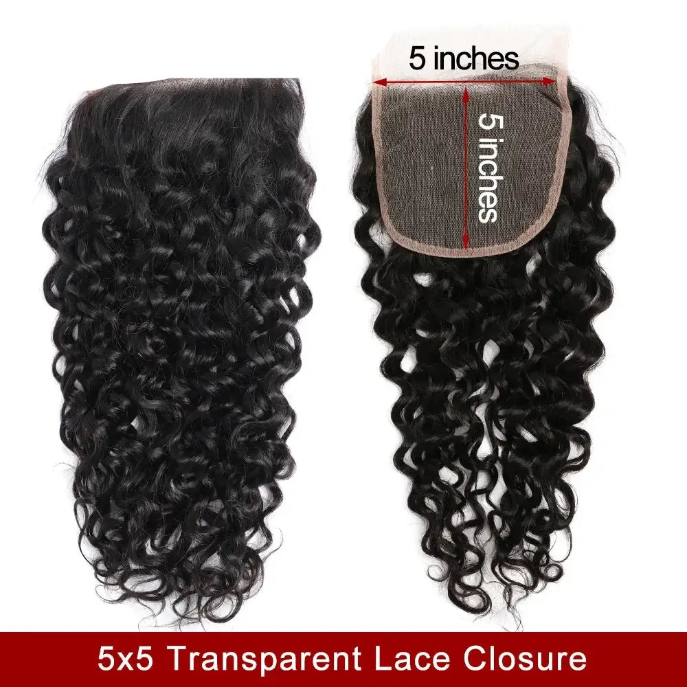 Trendy Wigs with Transparent Lace Closure for Unique Styles - 5x5 Lace Closure / 10inches | Free Part