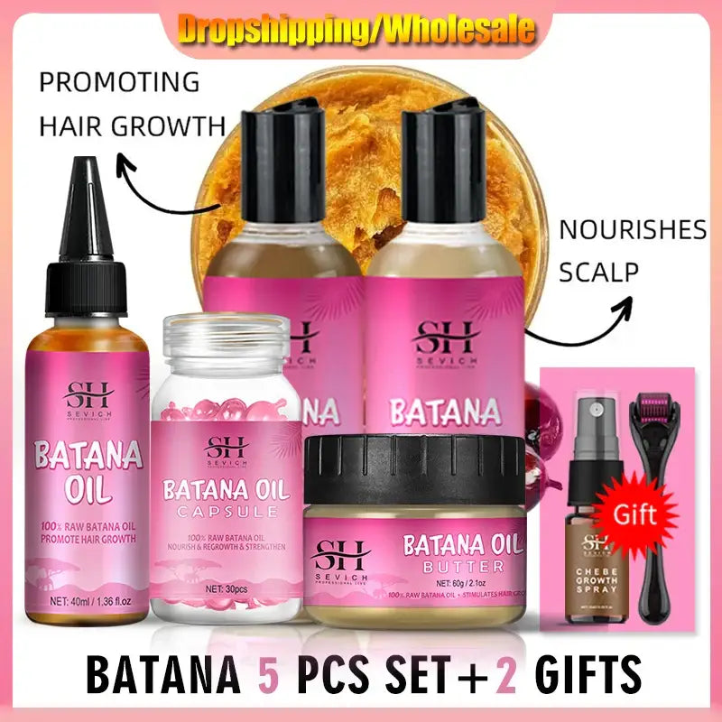 Ultimate Hair Care Solutions for Growth with Batana Oil Products - Top selling set