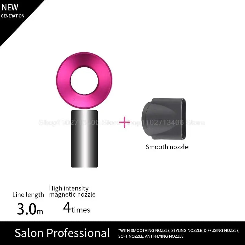 Unleash Beauty with Queen Afro Professional Hair Dryer and Care Products - Rose 1 Parts 3.3m / KR