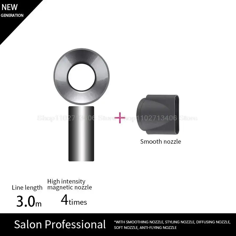 Unleash Beauty with Queen Afro Professional Hair Dryer and Care Products - Gray 1 Parts 3.3m / KR