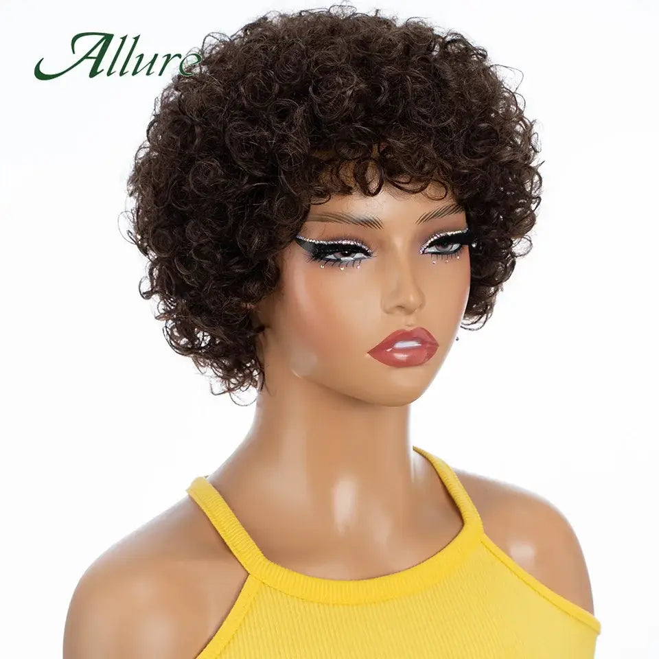 Unleash Your Inner Beauty with Pixie Afro Kinky Products - Brown / CHINA / 8inches | 180%