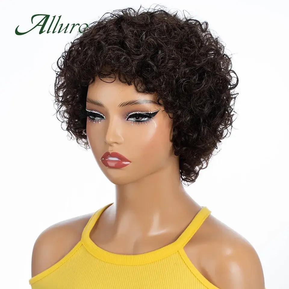 Unleash Your Inner Beauty with Pixie Afro Kinky Products - Natural Black / CHINA / 8inches | 180%